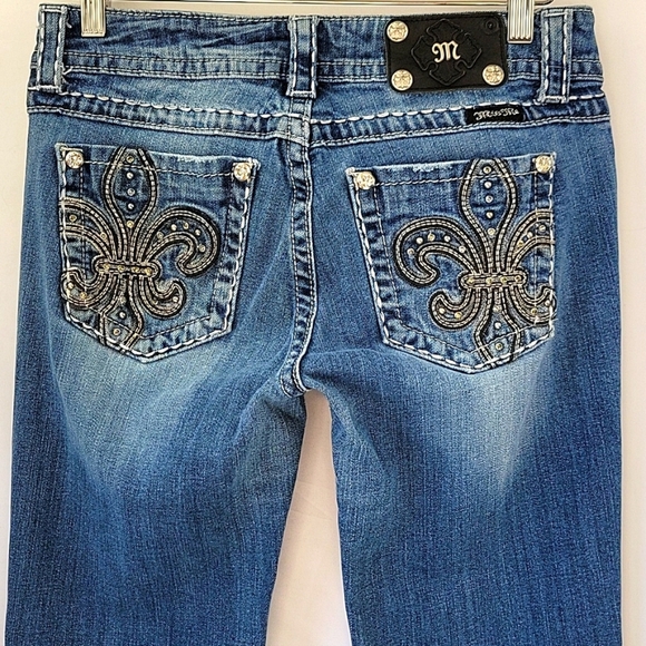 Miss Me Easy Boot Jeans JE5145E5R Size 28 x 30 - Picture 2 of 16